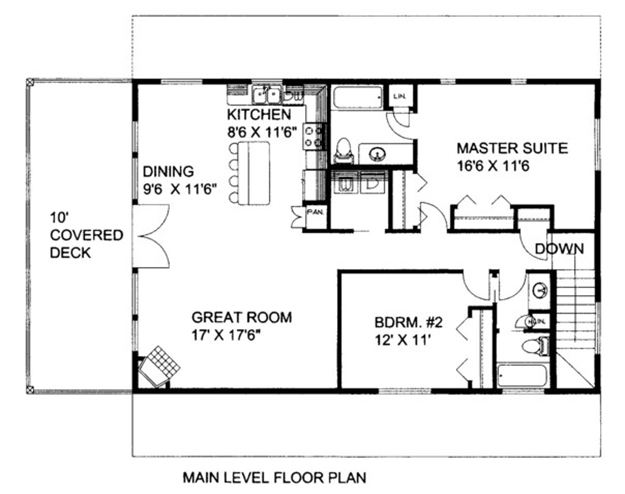 Home Plan Designs and Blueprints: Bedrooms: 2 Bathrooms: 3 Heated ...