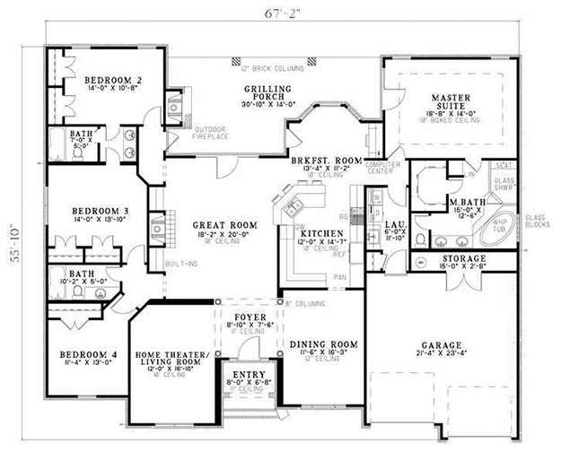 bedrooms-4-bathrooms-3-heated-square-feet-2525-elite-home-plans