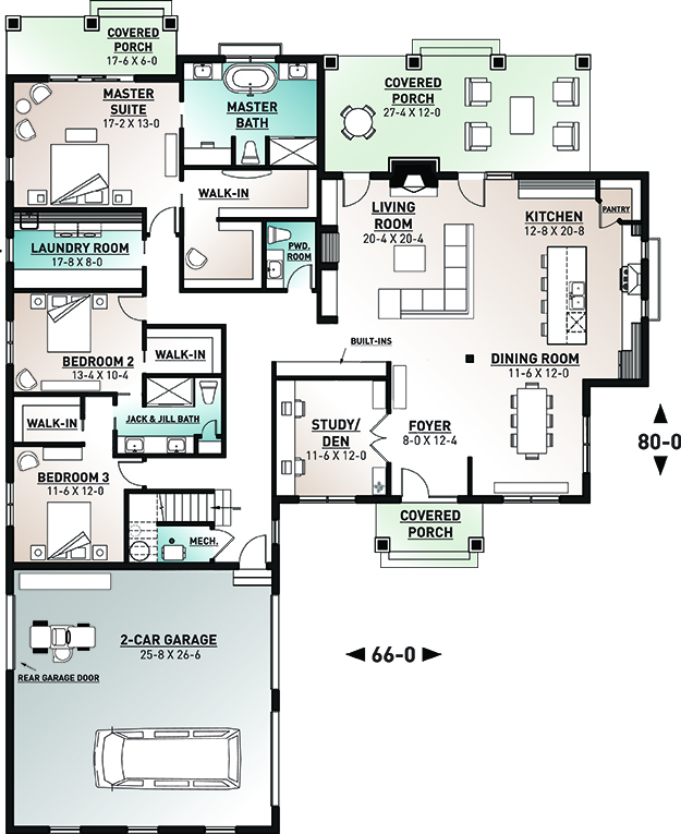 Home Plan Designs And Blueprints Bedrooms 4 Bathrooms 2 Half Baths 1 Heated Square Feet 