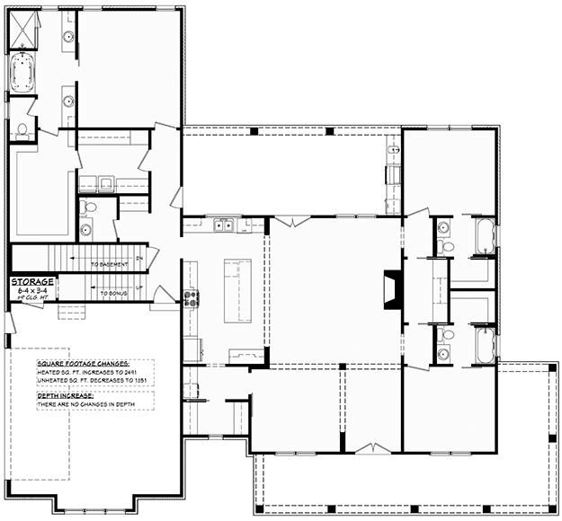 Home Plan Designs and Blueprints: Bedrooms: 3 Bathrooms: 3 Half Baths ...